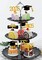 2025 Graduation Cupcake Toppers, 48 PCS Food/Appetizer Picks (01 Gold)